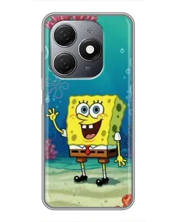 Чехол для TECNO Spark 20 с картинкой «Подводный привет» Чехол для TECNO Spark 20 с картинкой «Подводный привет»