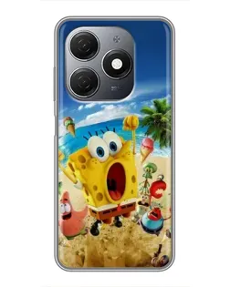 Чехол для TECNO Spark 20 с картинкой «Развлечения на пляже» Чехол для TECNO Spark 20 с картинкой «Развлечения на пляже»
