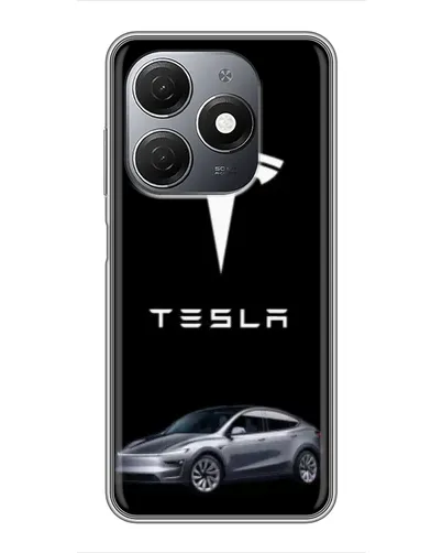 Чехол для TECNO Spark 20 с картинкой «Tesla Model Y» Чехол для TECNO Spark 20 с картинкой «Tesla Model Y»