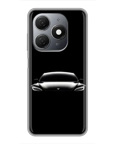 Чехол для TECNO Spark 20 с картинкой «Фары Tesla Night» Чехол для TECNO Spark 20 с картинкой «Фары Tesla Night»