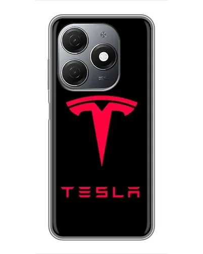 Чехол для TECNO Spark 20 с картинкой «Tesla Red Logo» Чехол для TECNO Spark 20 с картинкой «Tesla Red Logo»