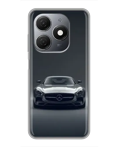Чехол для TECNO Spark 20 с картинкой «Mercedes на черном» Чехол для TECNO Spark 20 с картинкой «Mercedes на черном»
