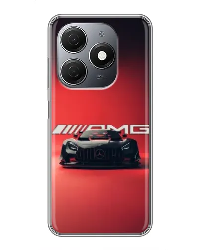 Чехол для TECNO Spark 20 с картинкой «Mercedes AMG — красная линия» Чехол для TECNO Spark 20 с картинкой «Mercedes AMG — красная линия»