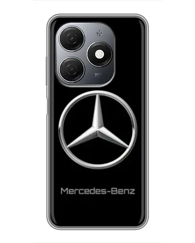 Чехол для TECNO Spark 20 с картинкой «Mercedes Silver Logo» Чехол для TECNO Spark 20 с картинкой «Mercedes Silver Logo»