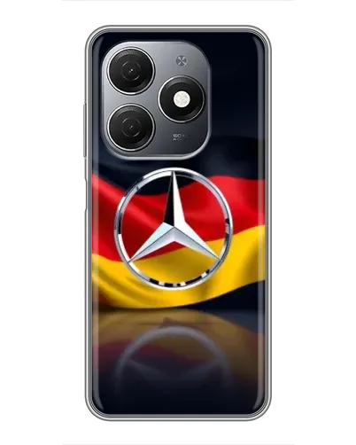 Чехол для TECNO Spark 20 с картинкой «Mercedes — флаг Германии» Чехол для TECNO Spark 20 с картинкой «Mercedes — флаг Германии»