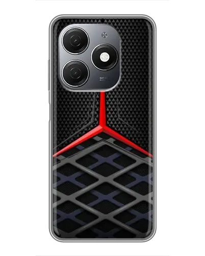 Чехол для TECNO Spark 20 с картинкой «Mercedes Carbon Grid» Чехол для TECNO Spark 20 с картинкой «Mercedes Carbon Grid»