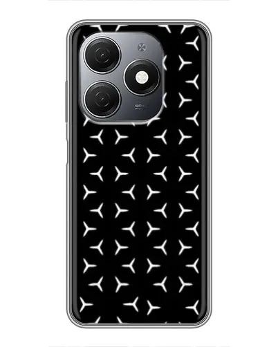 Чехол для TECNO Spark 20 с картинкой «Mercedes паттерн звезд» Чехол для TECNO Spark 20 с картинкой «Mercedes паттерн звезд»