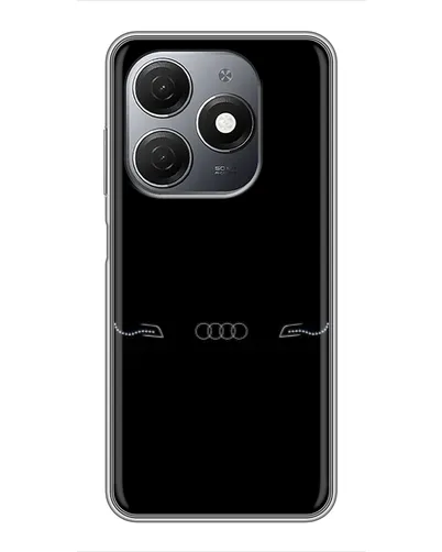 Чехол для TECNO Spark 20 с картинкой «Audi — световой подпись» Чехол для TECNO Spark 20 с картинкой «Audi — световой подпись»
