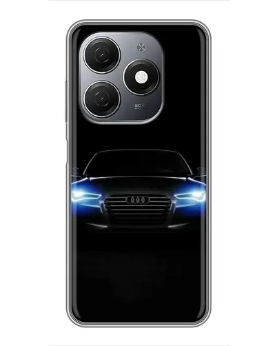 Чехол для TECNO Spark 20 с картинкой «Audi в неоне» Чехол для TECNO Spark 20 с картинкой «Audi в неоне»
