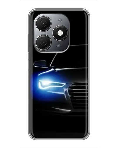 Чехол для TECNO Spark 20 с картинкой «Неоновый взгляд Audi» Чехол для TECNO Spark 20 с картинкой «Неоновый взгляд Audi»