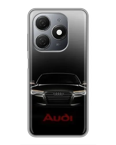 Чехол для TECNO Spark 20 с картинкой «Audi — градиентный контур» Чехол для TECNO Spark 20 с картинкой «Audi — градиентный контур»