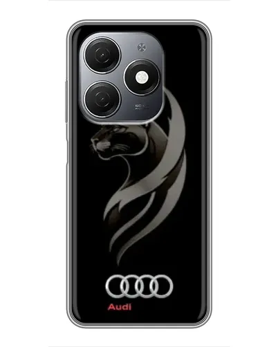 Чехол для TECNO Spark 20 с картинкой «Графика — пантера и Audi» Чехол для TECNO Spark 20 с картинкой «Графика — пантера и Audi»