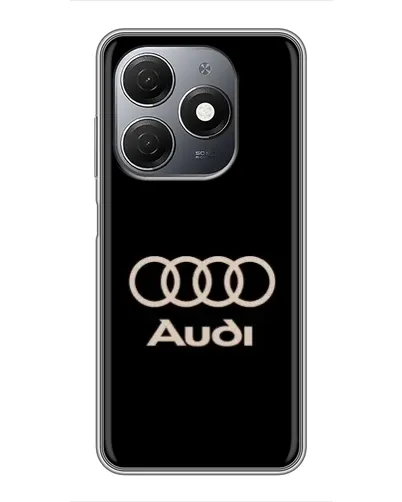 Чехол для TECNO Spark 20 с картинкой «Audi — золотой логотип» Чехол для TECNO Spark 20 с картинкой «Audi — золотой логотип»