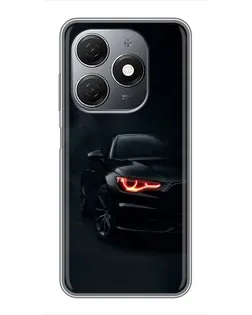 Чехол для TECNO Spark 20 с картинкой «Audi — хищный взгляд»