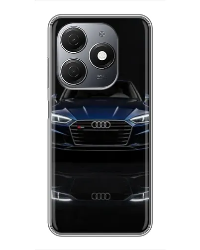 Чехол для TECNO Spark 20 с картинкой «Audi — ночное отражение» Чехол для TECNO Spark 20 с картинкой «Audi — ночное отражение»