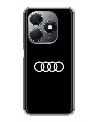Чехол для TECNO Spark 20 с картинкой «Audi White Logo» Чехол для TECNO Spark 20 с картинкой «Audi White Logo»