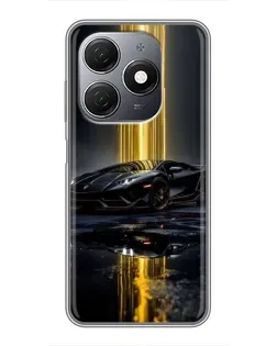 Чехол для TECNO Spark 20 с картинкой «Ночной Lamborghini драйв» Чехол для TECNO Spark 20 с картинкой «Ночной Lamborghini драйв»