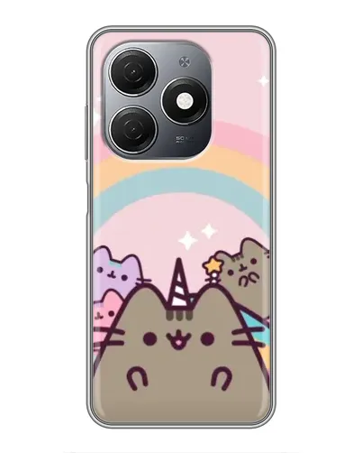 Чехол для TECNO Spark 20 с картинкой «Единорог Pusheen» Чехол для TECNO Spark 20 с картинкой «Единорог Pusheen»