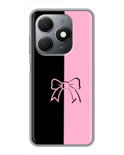 Чехол для TECNO Spark 20 с картинкой «Половинки банта» Чехол для TECNO Spark 20 с картинкой «Половинки банта»