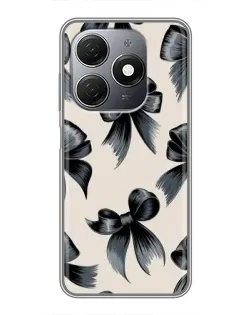 Чехол для TECNO Spark 20 с картинкой «Банты Coquette» Чехол для TECNO Spark 20 с картинкой «Банты Coquette»