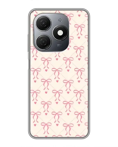 Чехол для TECNO Spark 20 с картинкой «Розовые бантики Coquette» Чехол для TECNO Spark 20 с картинкой «Розовые бантики Coquette»