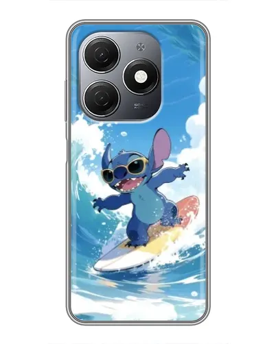 Чехол для TECNO Spark 20 с картинкой «Стич на волне» Чехол для TECNO Spark 20 с картинкой «Стич на волне»