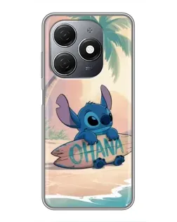 Чехол для TECNO Spark 20 с картинкой «Стич на серфе» Чехол для TECNO Spark 20 с картинкой «Стич на серфе»