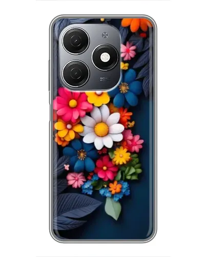 Чехол для TECNO Spark 20 с картинкой «Цветочная феерия» Чехол для TECNO Spark 20 с картинкой «Цветочная феерия»