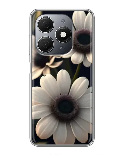 Чехол для TECNO Spark 20 с картинкой «Белые маргаритки макро» Чехол для TECNO Spark 20 с картинкой «Белые маргаритки макро»