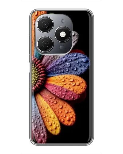 Чехол для TECNO Spark 20 с картинкой «Радужный цветок» Чехол для TECNO Spark 20 с картинкой «Радужный цветок»
