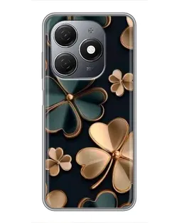 Чохол для TECNO Spark 20 з картинкою «Конюшина в золоті» Чохол для TECNO Spark 20 з картинкою «Конюшина в золоті»