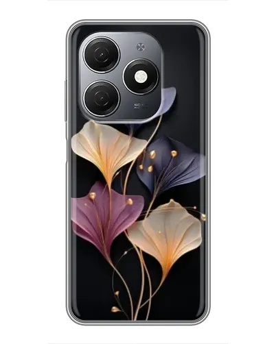 Чехол для TECNO Spark 20 с картинкой «Лиловые цветы грации» Чехол для TECNO Spark 20 с картинкой «Лиловые цветы грации»