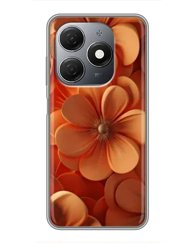 Чехол для TECNO Spark 20 с картинкой «Оранжевый макро цветок» Чехол для TECNO Spark 20 с картинкой «Оранжевый макро цветок»