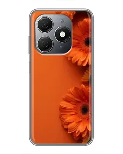 Чохол для TECNO Spark 20 з картинкою «Помаранчеві гербери» Чохол для TECNO Spark 20 з картинкою «Помаранчеві гербери»