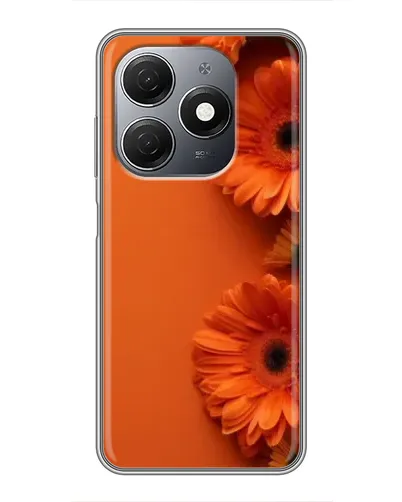 Чехол для TECNO Spark 20 с картинкой «Оранжевые герберы» Чехол для TECNO Spark 20 с картинкой «Оранжевые герберы»