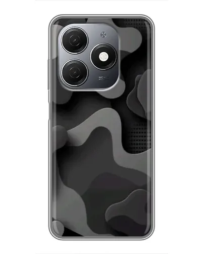 Чехол для TECNO Spark 20 с картинкой «Темный абстрактный камуфляж» Чехол для TECNO Spark 20 с картинкой «Темный абстрактный камуфляж»