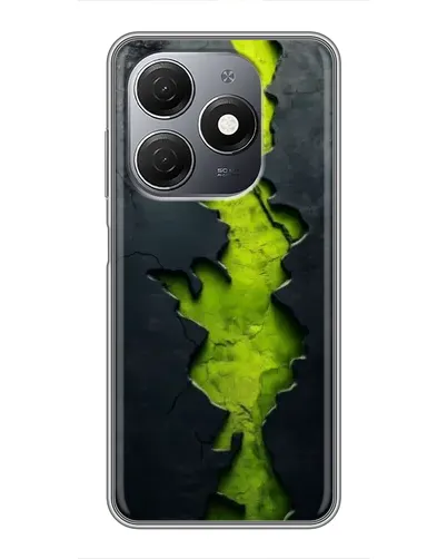 Чехол для TECNO Spark 20 с картинкой «Салатовый разлом скалы» Чехол для TECNO Spark 20 с картинкой «Салатовый разлом скалы»