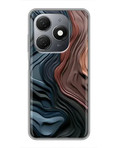 Чехол для TECNO Spark 20 с картинкой «Цветные волны каньона» Чехол для TECNO Spark 20 с картинкой «Цветные волны каньона»
