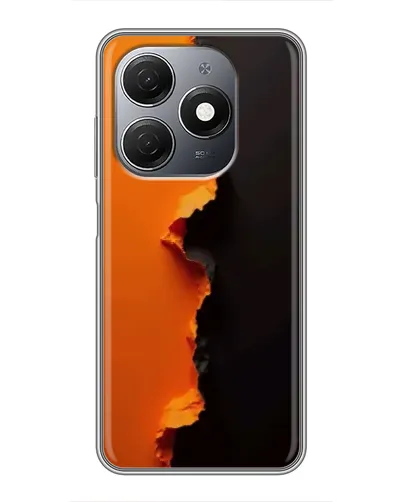 Чехол для TECNO Spark 20 с картинкой «Оранжевый разлом» Чехол для TECNO Spark 20 с картинкой «Оранжевый разлом»