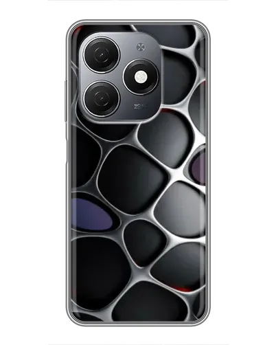 Чехол для TECNO Spark 20 с картинкой «Объемная темная решетка» Чехол для TECNO Spark 20 с картинкой «Объемная темная решетка»