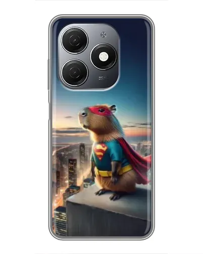 Чехол для TECNO Spark 20 с картинкой «Капи-мен супергерой» Чехол для TECNO Spark 20 с картинкой «Капи-мен супергерой»