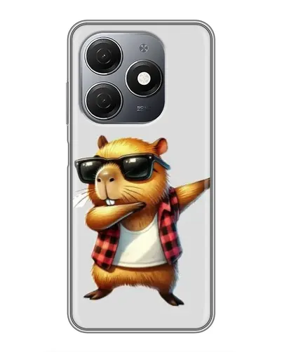 Чехол для TECNO Spark 20 с картинкой «Капибара рэпер даб» Чехол для TECNO Spark 20 с картинкой «Капибара рэпер даб»