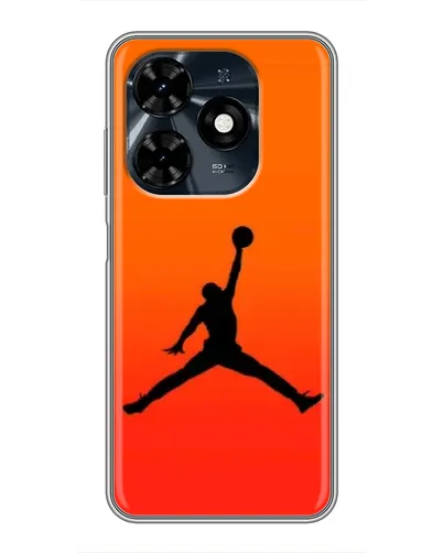Чехол для TECNO Spark 20c с картинкой «Jordan Sunset»