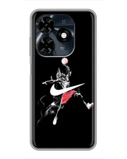 Чехол для TECNO Spark 20c с картинкой «Jordan Jumpman»
