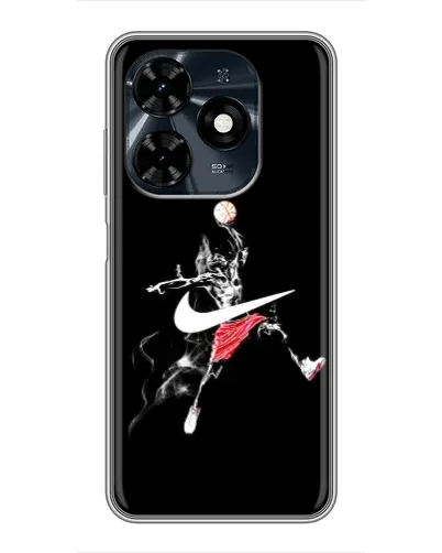 Чехол для TECNO Spark 20c с картинкой «Jordan Jumpman»