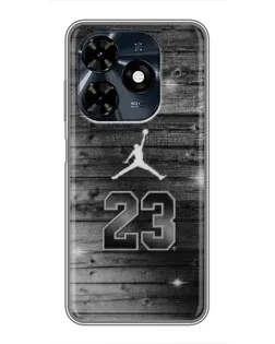 Чехол для TECNO Spark 20c с картинкой «Jordan Carbon 23»