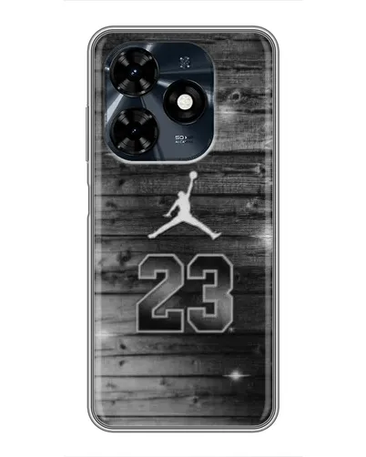 Чехол для TECNO Spark 20c с картинкой «Jordan Carbon 23»