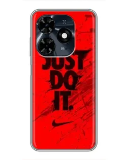 Чехол для TECNO Spark 20c с картинкой «Nike Just Do It»