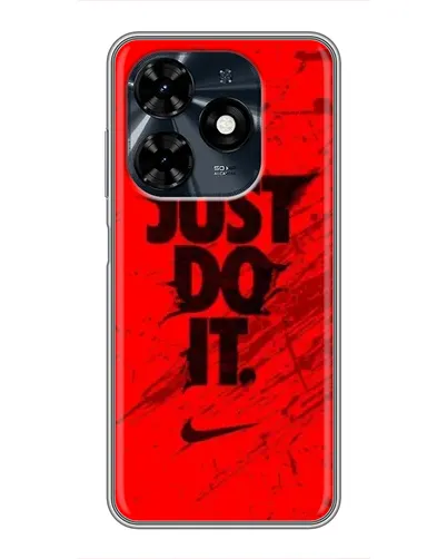 Чехол для TECNO Spark 20c с картинкой «Nike Just Do It»