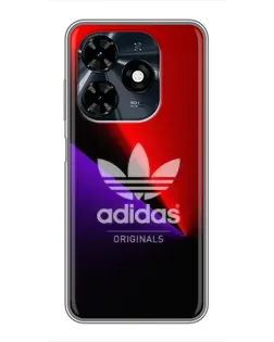 Чехол для TECNO Spark 20c с картинкой «Adidas Red Neon» Чехол для TECNO Spark 20c с картинкой «Adidas Red Neon»